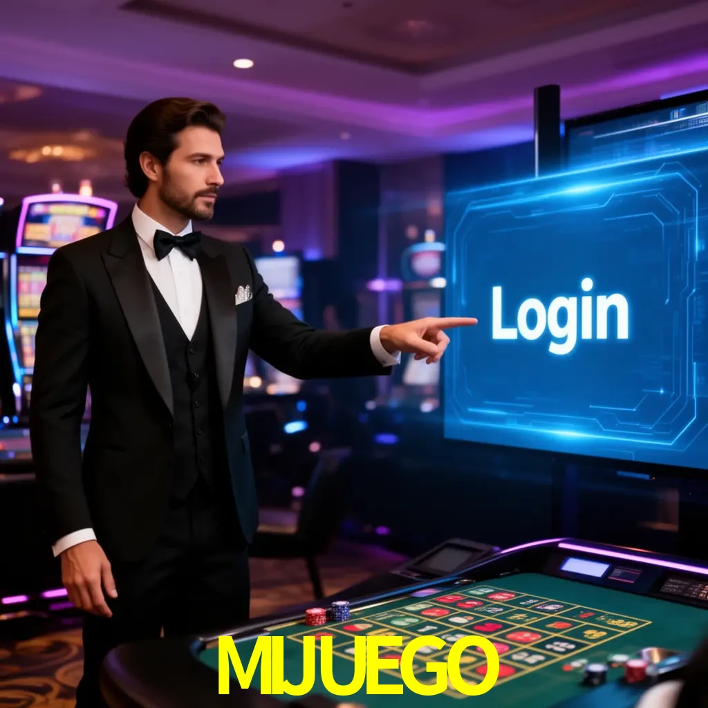 MIJUEGO Login - OTP, cuenta y soporte Pantalla MIJUEGO Login con OTP, contraseña, cuenta segura y soporte móvil